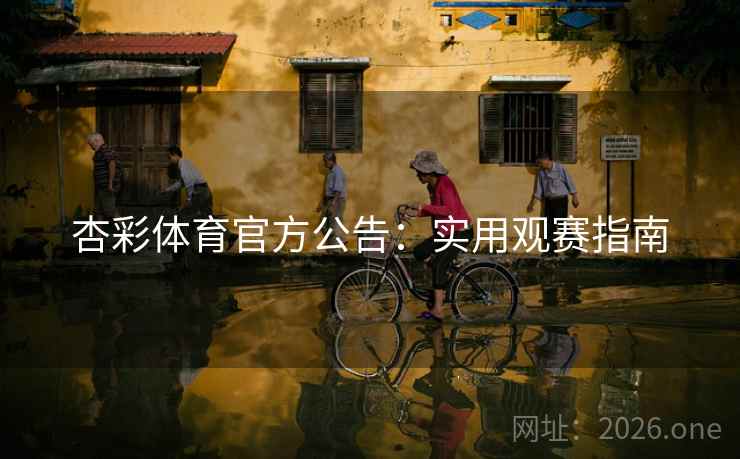 杏彩体育官方公告：实用观赛指南