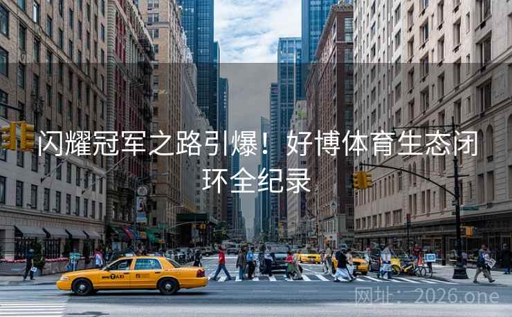 闪耀冠军之路引爆！好博体育生态闭环全纪录