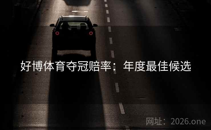 好博体育夺冠赔率:年度最佳候选  第2张 好博体育夺冠赔率:年度最佳候选  第2张