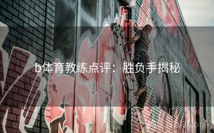b体育教练点评:胜负手揭秘